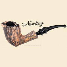 Nording Signature Freehand Black Grain Bent Pipe B